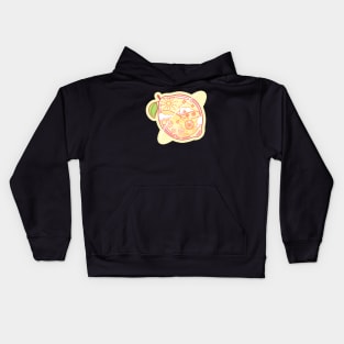 Glass Fruit Series - Lemon Kids Hoodie